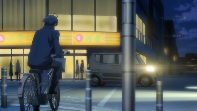 Crosswalk in front of Matsuya